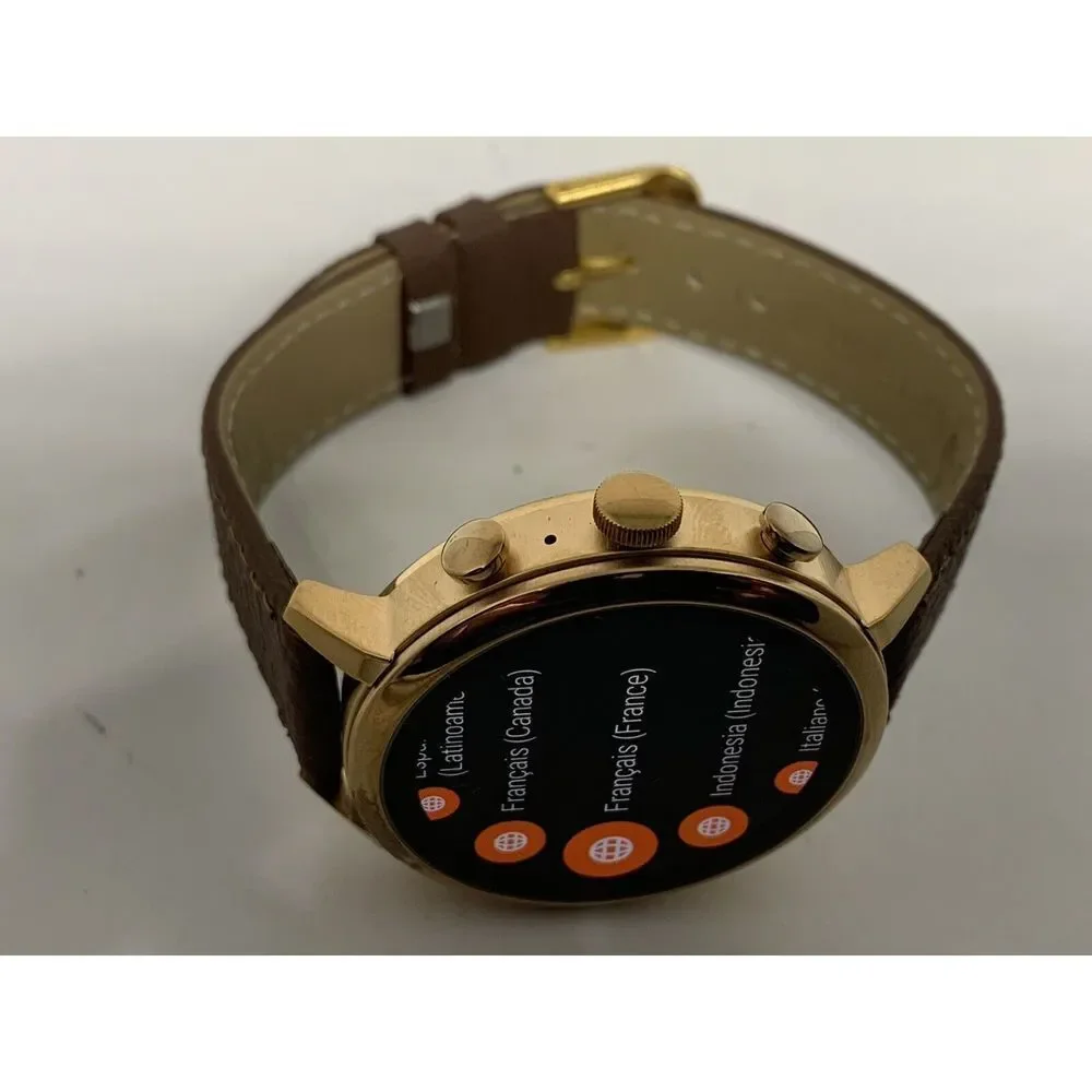 Fossil Gen 4 Authentic Digital Dial Smart Watch Custom Band FTW6018 BA164